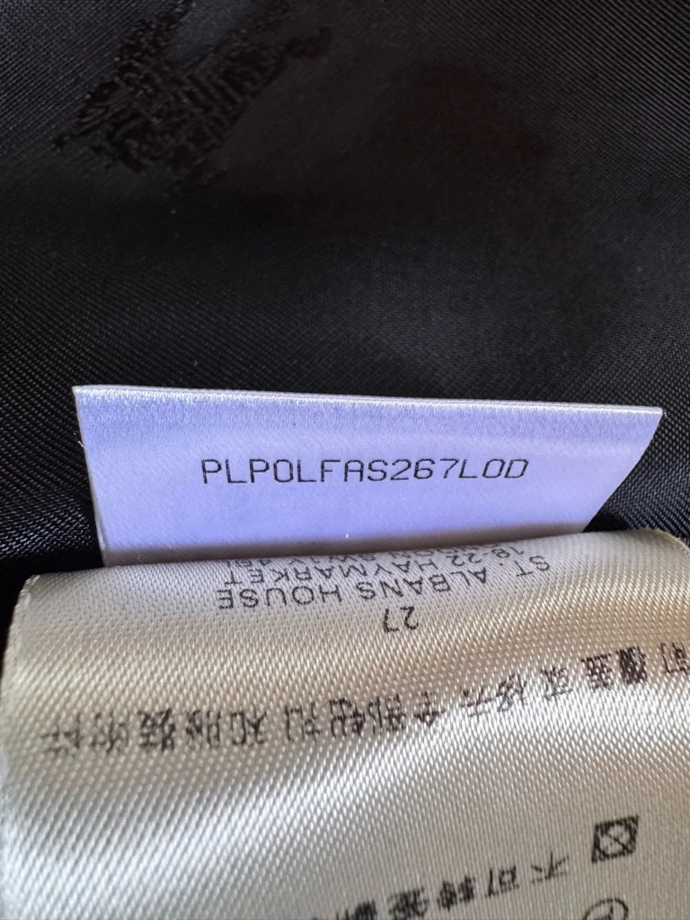 Burberry London Metallic Black & Gray Plaid Double-Breasted Jacket Blazer Coat - Picture 7 of 11